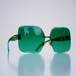 Laileb Aphrodite Women Sunglasses Petrol Green