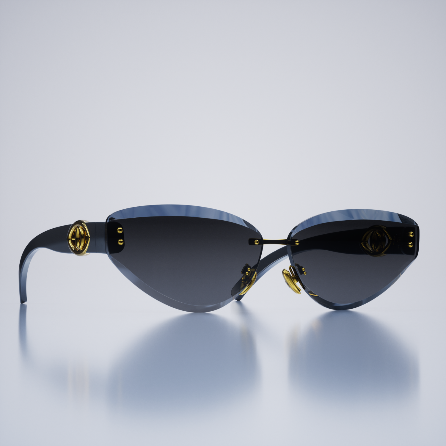 Laileb Pleiadian Women Sunglasses Black