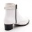 White Genuine Leather Size Women's Boots