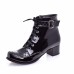 Black Snake Printed Special Edition High Quality Women's Boots