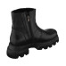 Calfskin Comfortable Wide Mold Extra Light Eva Sole Women's Boots