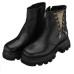 Calfskin Comfortable Wide Mold Extra Light Eva Sole Women's Boots