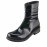 Black Calfskin Comfortable Wide Mould Extra Light Eva Sole Special Series