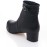 Black Cowhide Women's Shoes