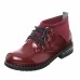 Claret Red High Quality Genuine Leather Women's Boots