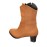 Oiled Leather Western Zipper Women's Boots