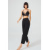 Black Lace Thin Strap Covered Triangle Women's Bralet Bustier