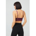 Plum Lace Thin Strap Covered Triangle Women's Bralet Bustier